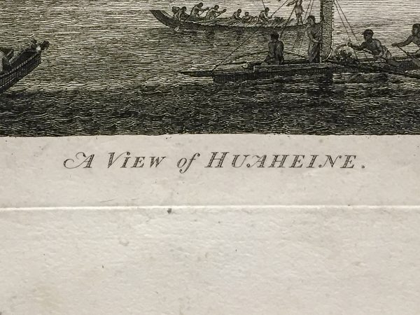 Cook Engraving - A View of Huageine