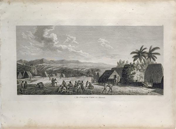 Cook Engraving - An Island View in Atooi