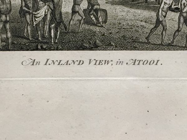 Cook Engraving - An Island View in Atooi
