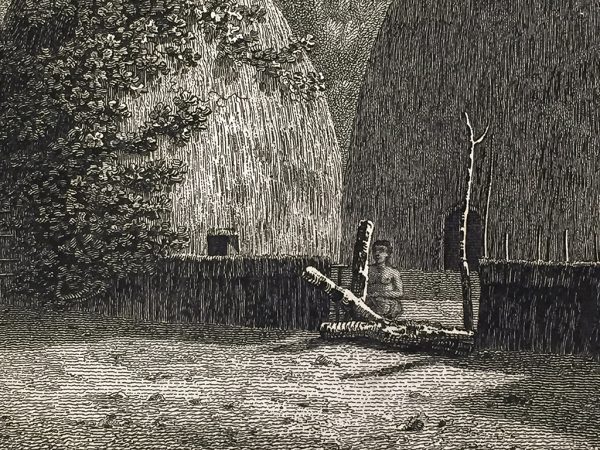 Cook Engraving - An Island View in Atooi