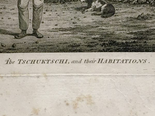 Cook Engraving - The Tschuktschi and Their Habitations