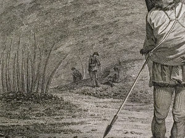 Cook Engraving - The Tschuktschi and Their Habitations