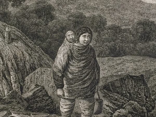 Cook Engraving - Inhabitants of Norton Sound and Their Habitations