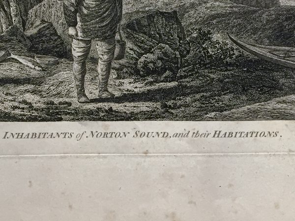 Cook Engraving - Inhabitants of Norton Sound and Their Habitations