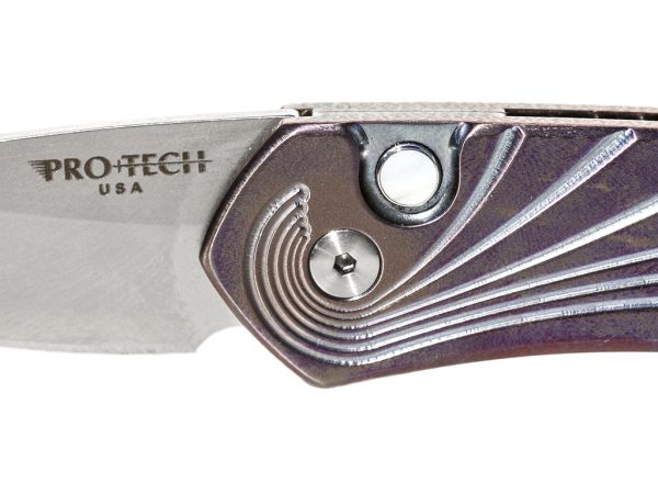 ProTech Automatic Knife - Half Breed Titanium Custom 3660