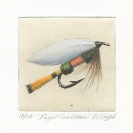 David Chapple Limited Edition Print - Royal Coachman Lure