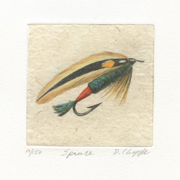 David Chapple Limited Edition Print - Spruce Lure