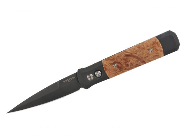 ProTech Automatic Knife - Godfather 907 Maple Burl