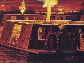 Gary Lucy Limited Edition Print - The Battle of Island No. 10 1862