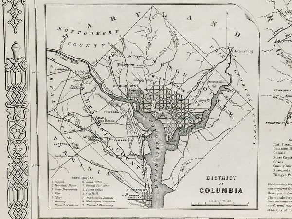 Delaware and Maryland State Map (1865) - Image 3
