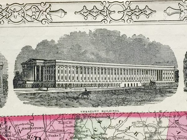 Delaware and Maryland State Map (1865) - Image 11