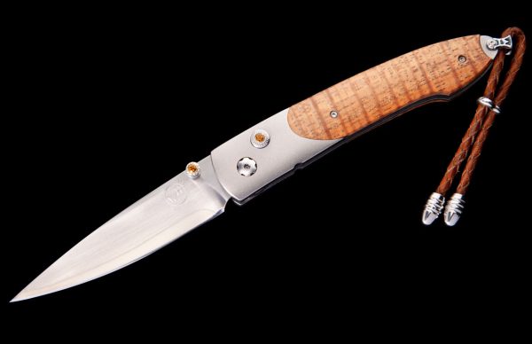 William Henry Limited Edition B10 Curly Maple Knife