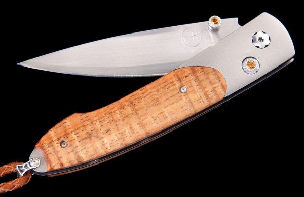 William Henry Limited Edition B10 Curly Maple Knife