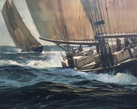 Thomas Hoyne Limited Edition Print – Race of the Elsies