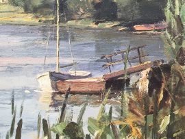 John Stobart Print - A View of the Lieutenant River 1