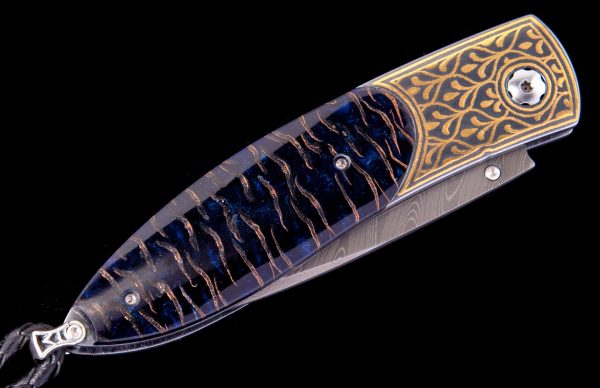 William Henry Limited Edition B05 Golden Scale Knife