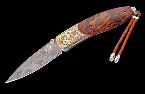 William Henry Limited Edition B05 Gold & Iron Knife