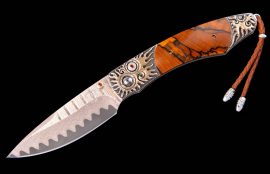 William Henry Limited Edition B12 Mayan Flame Knife