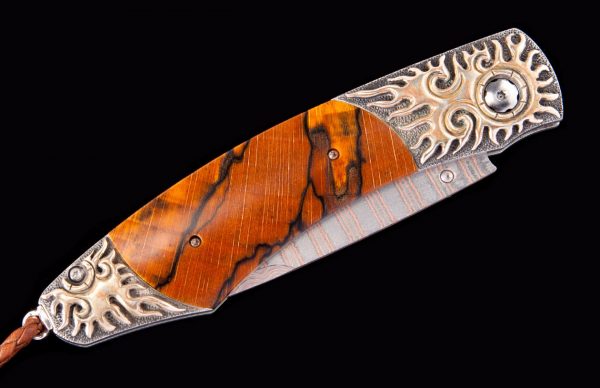 William Henry Limited Edition B12 Mayan Flame Knife