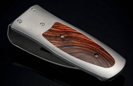 William Henry Pharaoh 'Coco' Money Clip - Cocobolo