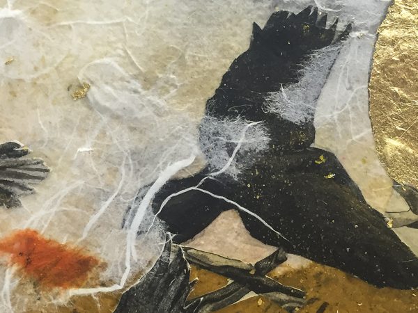 Beki Killorin Original Watercolor - Raven Rhapsody