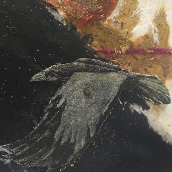 Beki Killorin Original Watercolor - Ravens on the Move