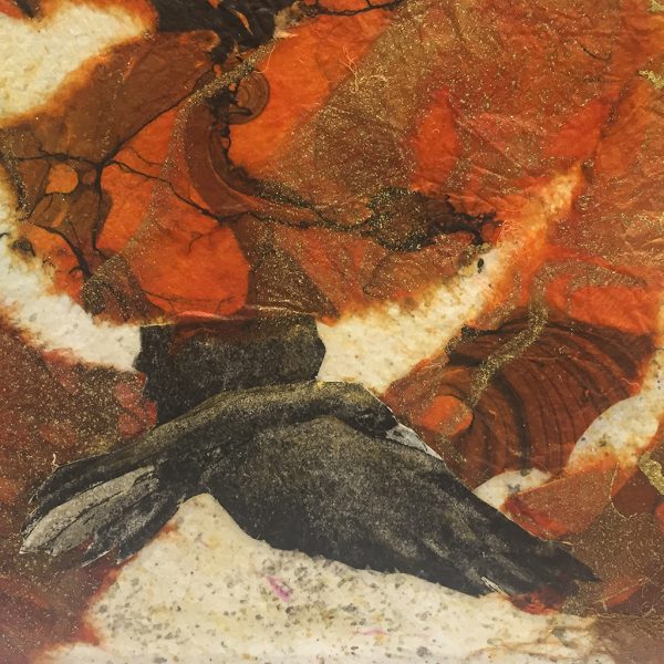 Beki Killorin Original Watercolor - Trickster Raven