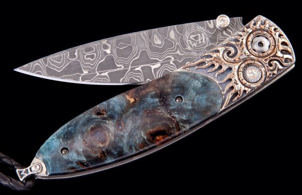 William Henry Limited Edition B05 Blue Flame Knife