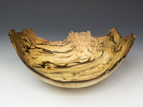 Jerry Kermode - Silver Maple Natural Edge Bowl