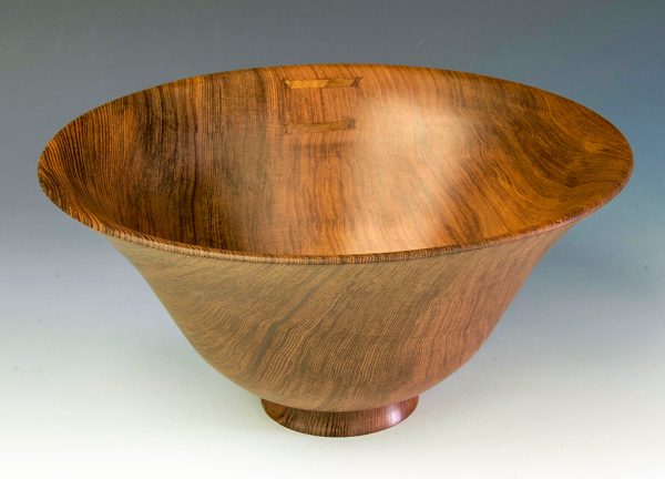 Jerry Kermode - Redwood Traditional Edge Bowl with 2 Stitches