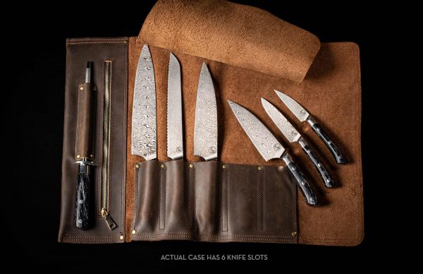 William Henry Kultro Pro Star Kitchen Knives - Black Walnut