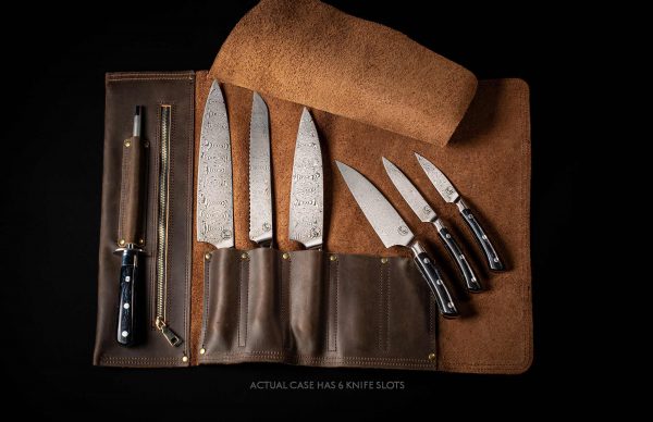 William Henry Kultro Pro Tribal Kitchen Knives - Maple