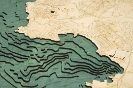 Bathymetric Map Carmel and Monterey, California