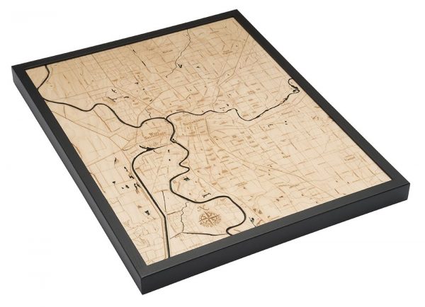 Bathymetric Map of Sacramento, California