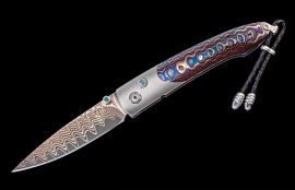 William Henry Limited Edition B10 Blue Wave Knife