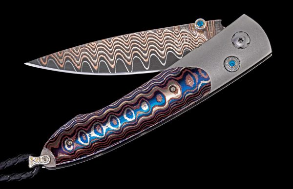 William Henry Limited Edition B10 Blue Wave Knife