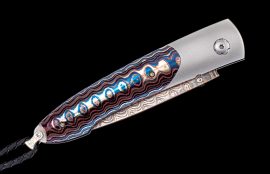 William Henry Limited Edition B10 Blue Wave Knife