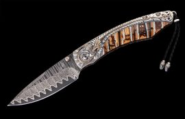 William Henry Limited Edition B12 Golden Dragon Knife