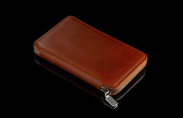 William Henry Large Bourbon Zip Wallet