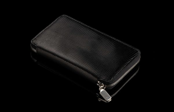 William Henry Large Midnight Zip Wallet