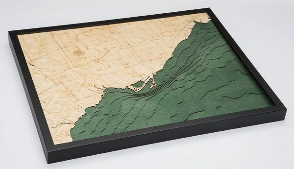 Bathymetric Map Toronto