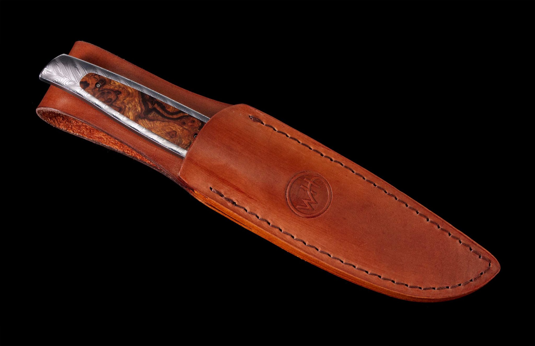 William Henry Fixed Blade F35 Raven 'Sedona' Knife Scrimshaw Gallery