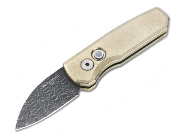 ProTech Automatic Knife - Runt Wharncliffe 5110 Damascus Limited Edition