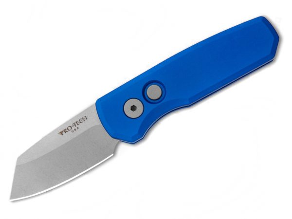 ProTech Automatic Knife - Runt Reverse Tanto 5201 Blue