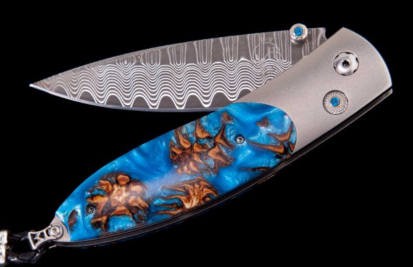 William Henry Limited Edition B05 Blue Cone Knife