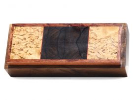 Handmade Seaton Wooden Box - Scrimshaw Gallery