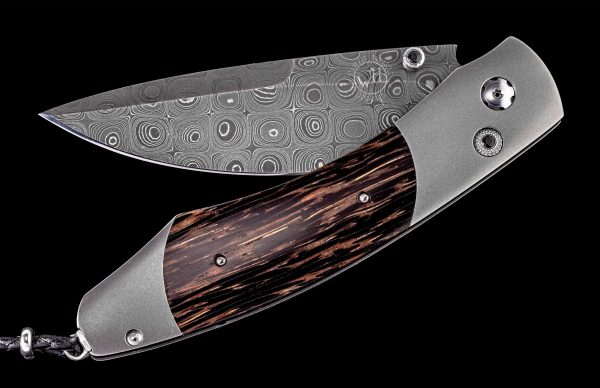 William Henry Limited Edition B12 Black Palm Knife