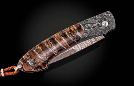 William Henry Limited Edition B12 Brown Hornet Knife