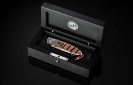 William Henry Limited Edition B12 Brown Hornet Knife