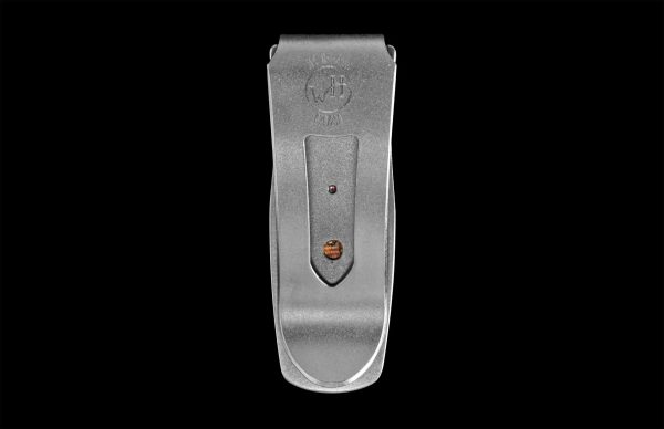 William Henry Pharaoh 'Raindrops' Money Clip - Mokume Gane